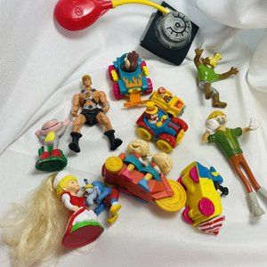 Vintage Random Lot Toy Box Junk Drawer Vintage 12 Piece